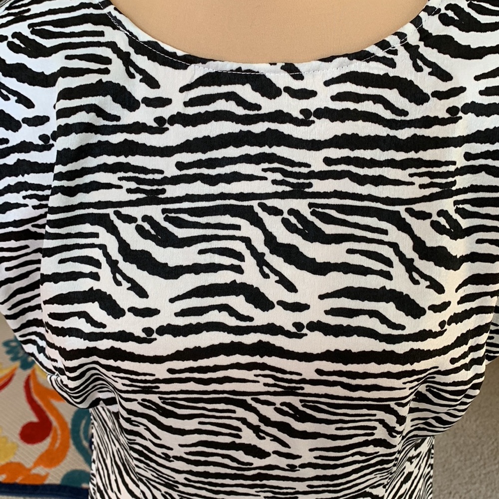 Zerba Print Midi  Dresses Size 10 NWT - Picture 17 of 17